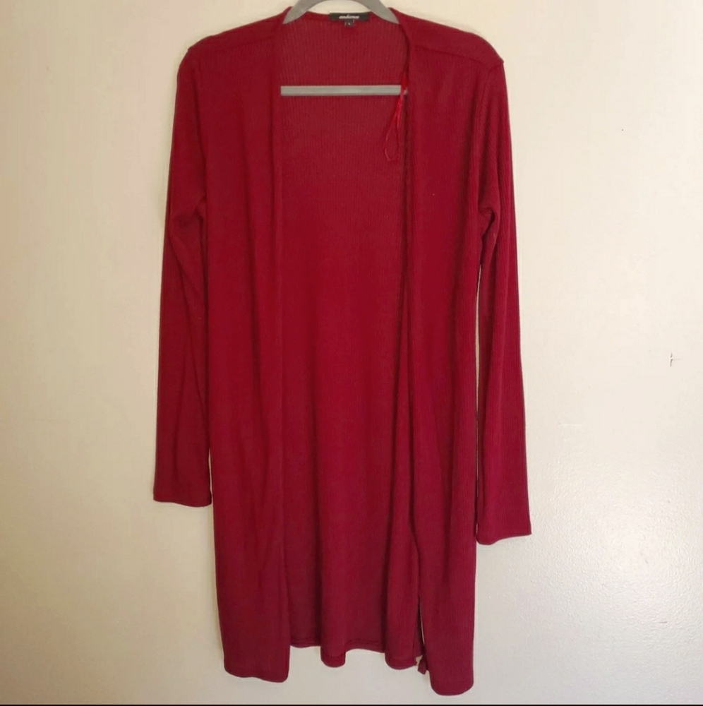 Maroon Cardigan